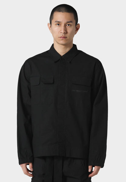 Rip Stop Black Jacket