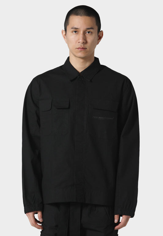Rip Stop Black Jacket