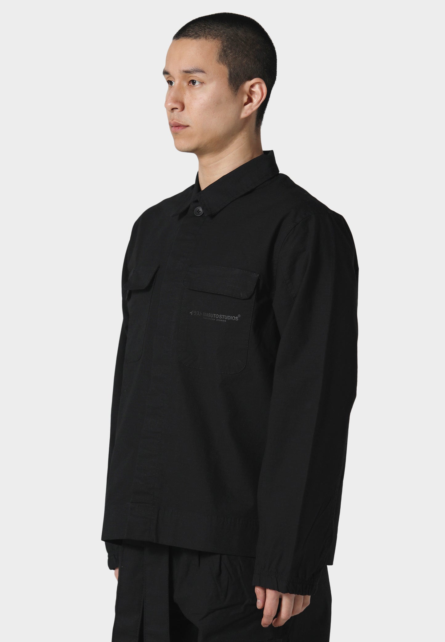 Rip Stop Black Jacket