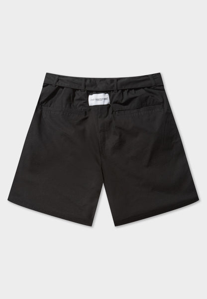 Rip Stop Black Cargo Shorts