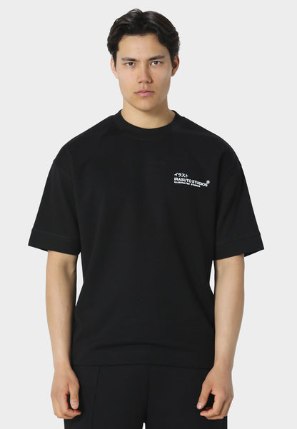 Sain Black T-Shirt