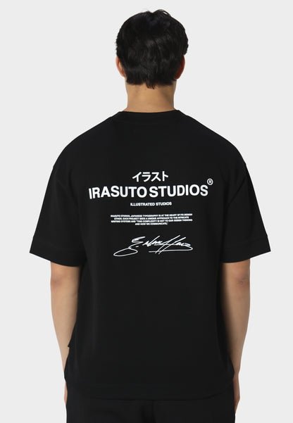 Sain Black T-Shirt