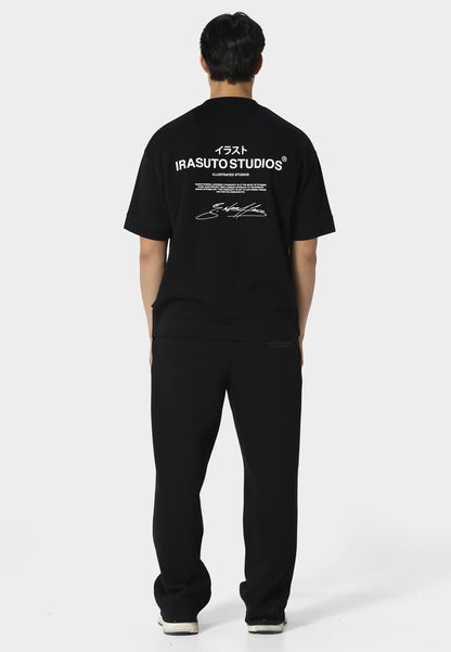 Sain Black T-Shirt