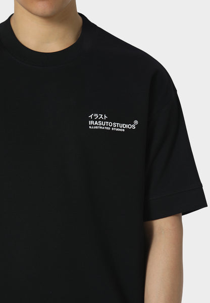 Sain Black T-Shirt