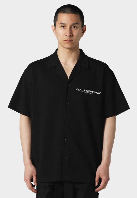 Saraisu Cuban Black Shirt