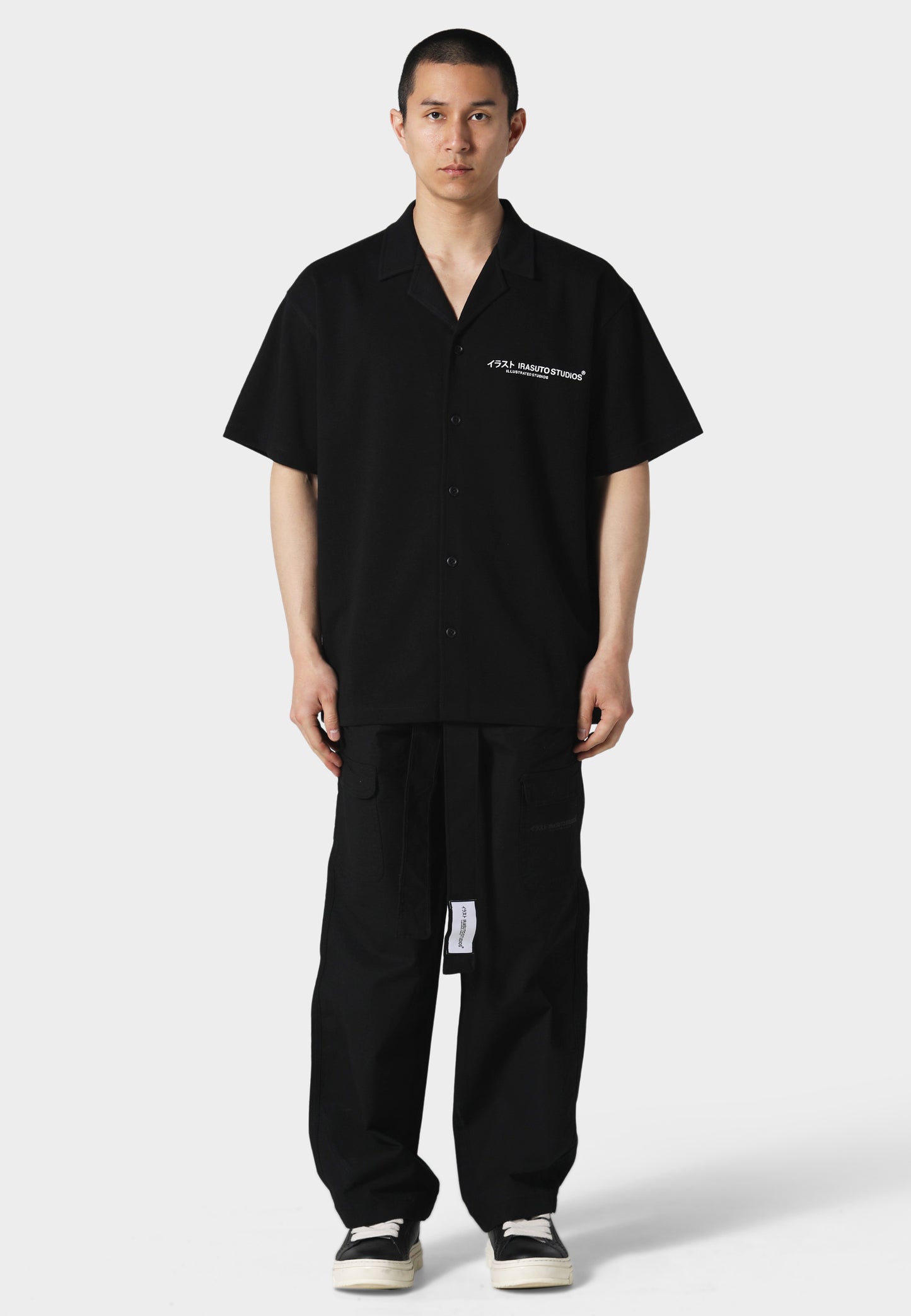Saraisu Cuban Black Shirt