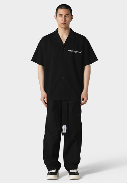 Saraisu Cuban Black Shirt