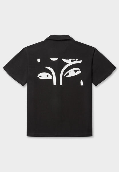 Saraisu Cuban Black Shirt