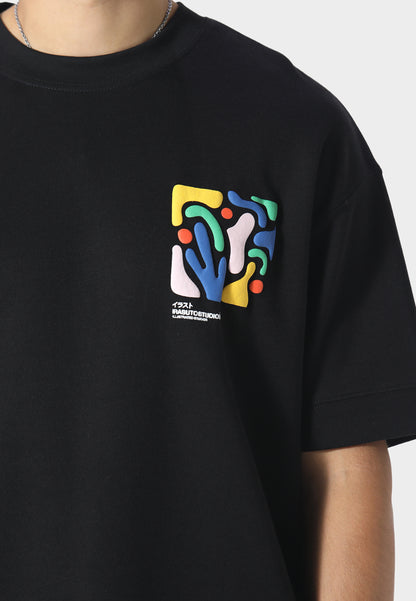 Shikaku Form Black T-Shirt