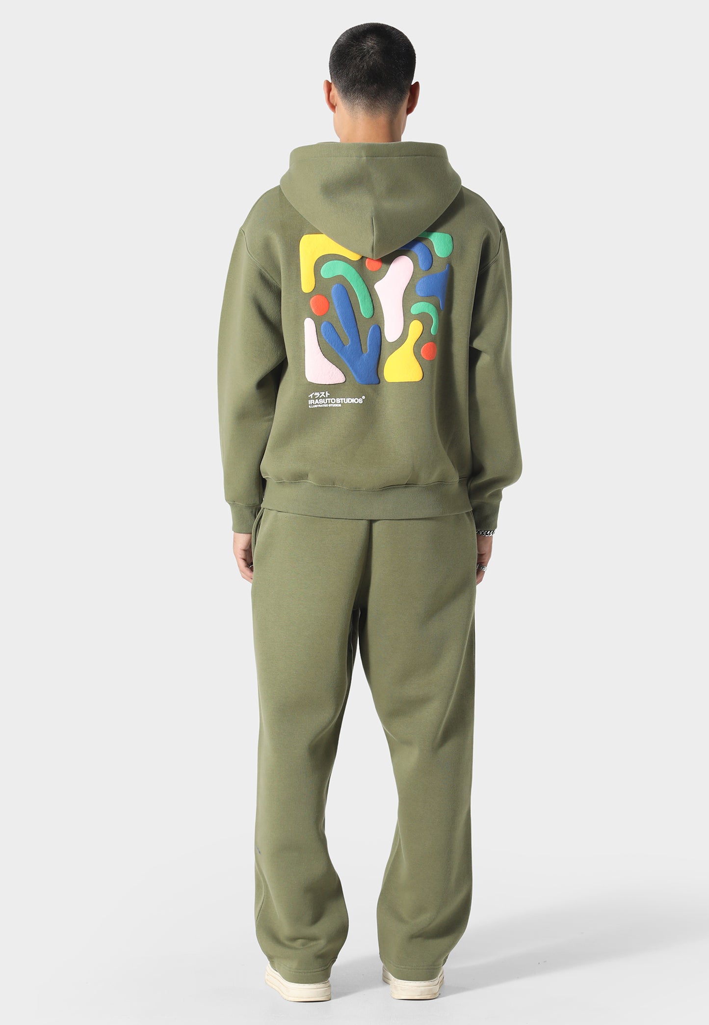 Shikaku Form Khaki Zip Hoodie