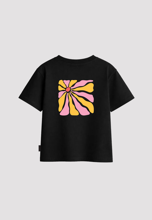 Splash Black Kids T-Shirt