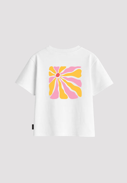 Splash Optic White Kids T-Shirt