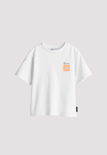 Splash Optic White Kids T-Shirt