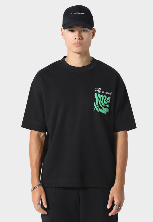 Sumi Flow Black T-Shirt