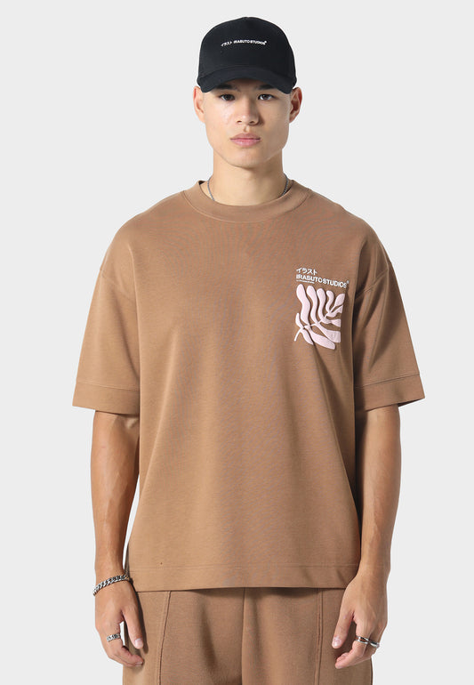 Sumi Flow Tobacco T-Shirt