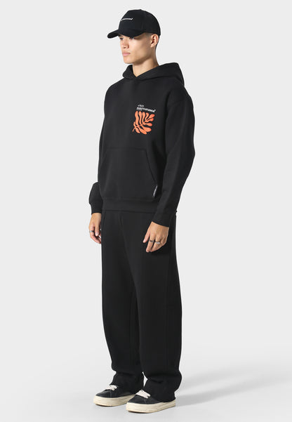 Sumi Flow Black Hoodie