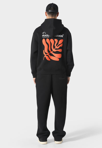 Sumi Flow Black Hoodie