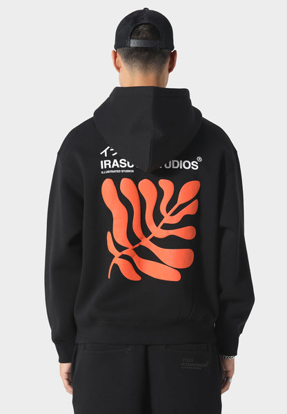 Sumi Flow Black Hoodie