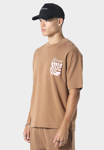 Sumi Flow Tobacco T-Shirt