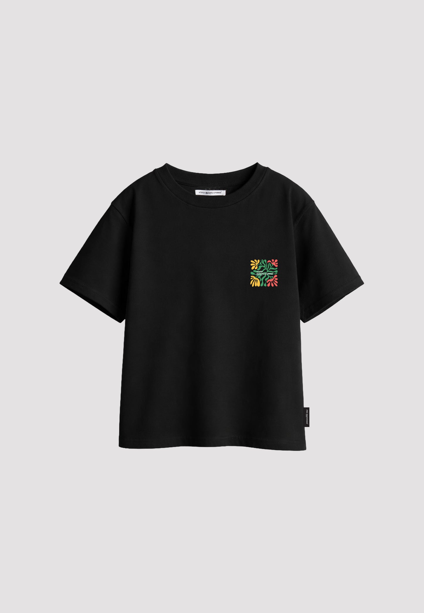 Swirl Black Kids T-Shirt