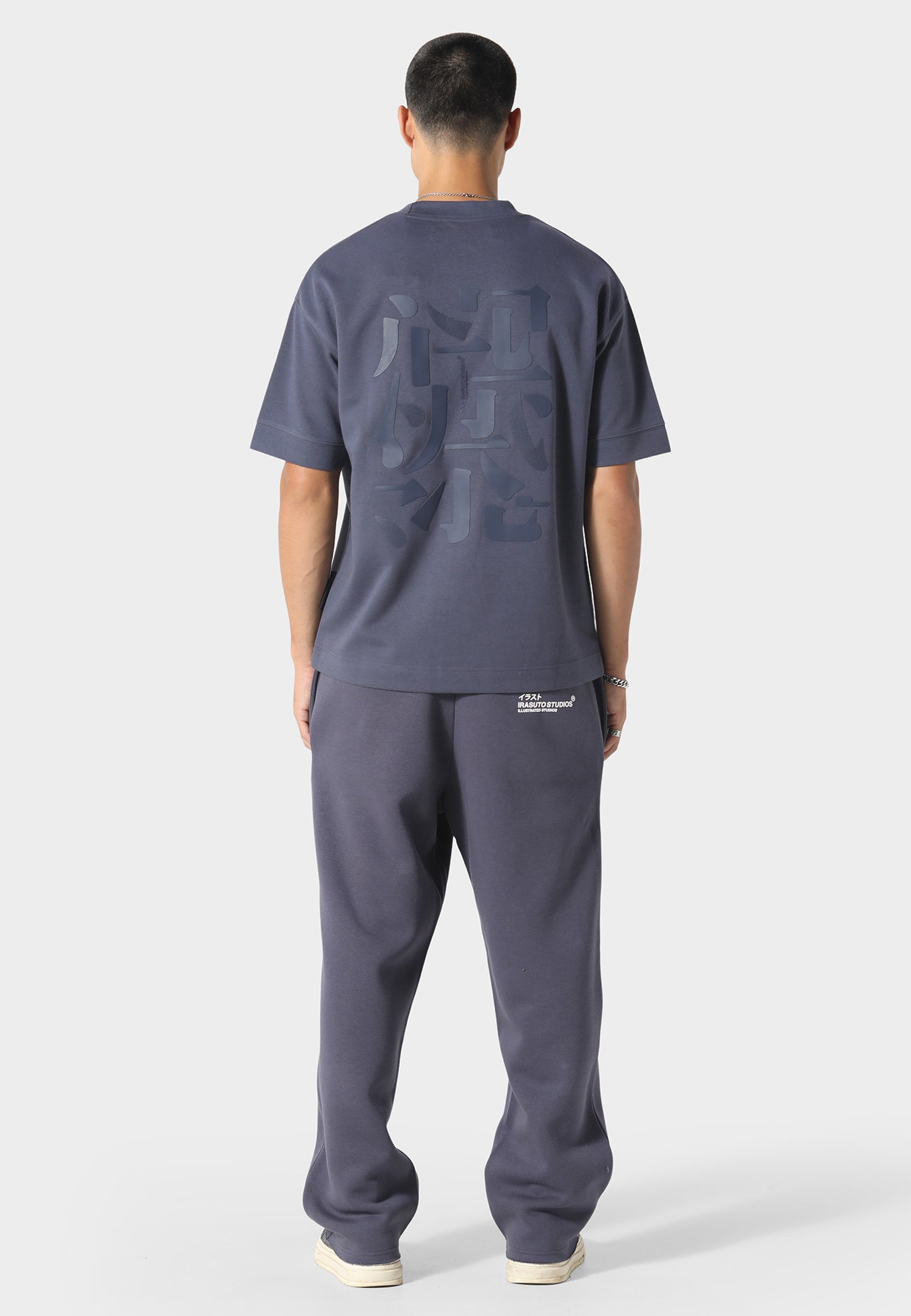 Typo Sea Blue T-Shirt