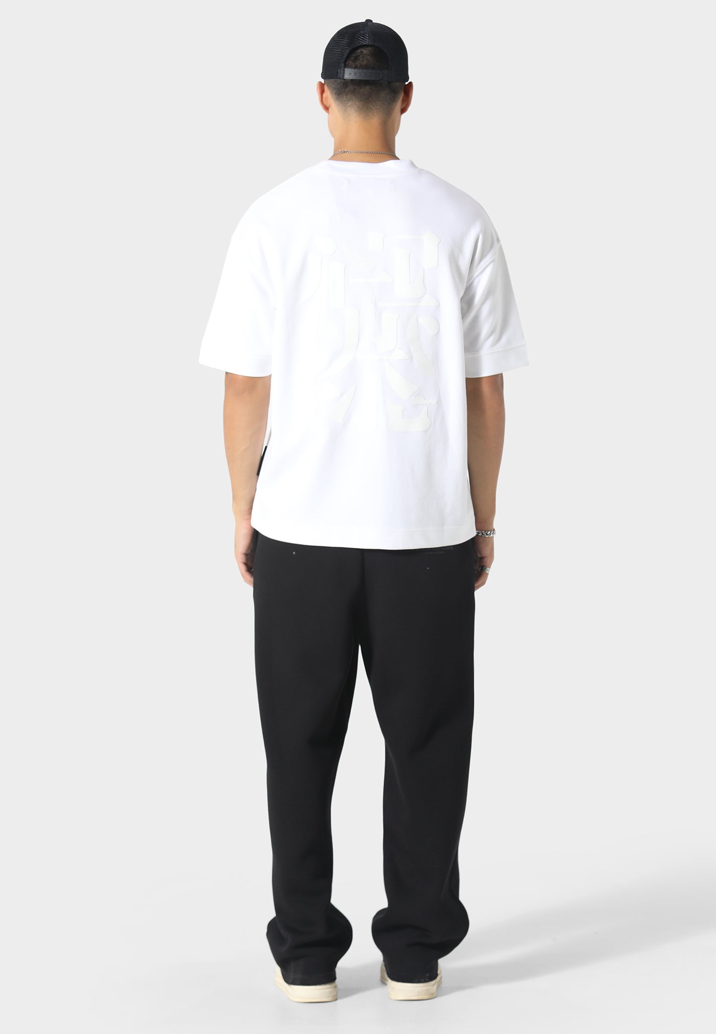 Typo Optic White T-Shirt