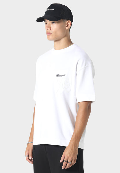Typo Optic White T-Shirt