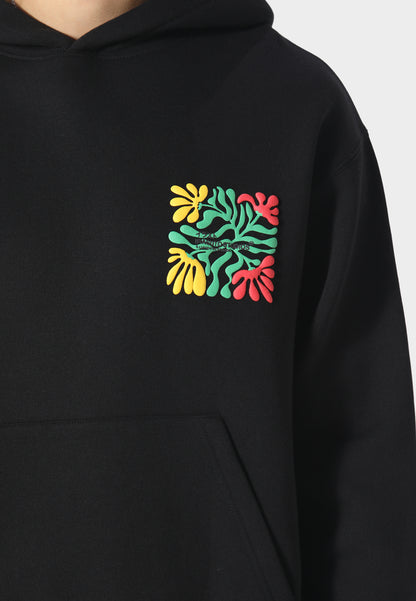 Zen Forest Black Hoodie