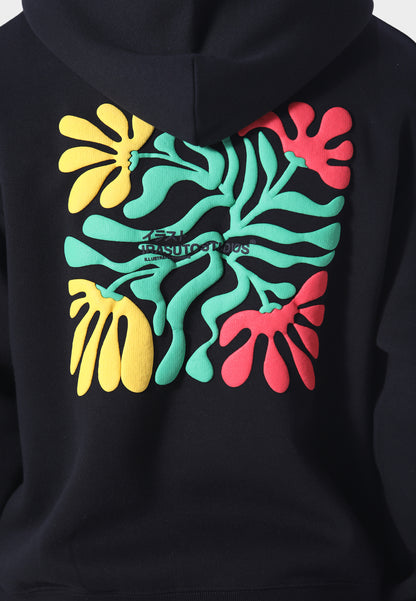 Zen Forest Black Hoodie