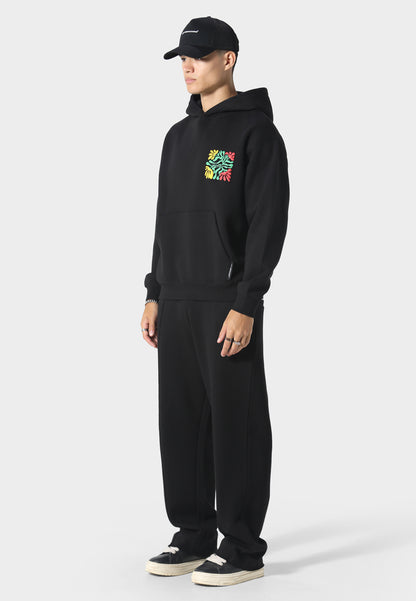 Zen Forest Black Hoodie