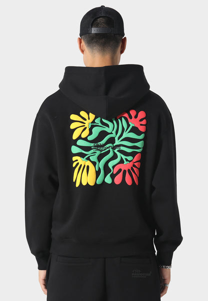 Zen Forest Black Hoodie